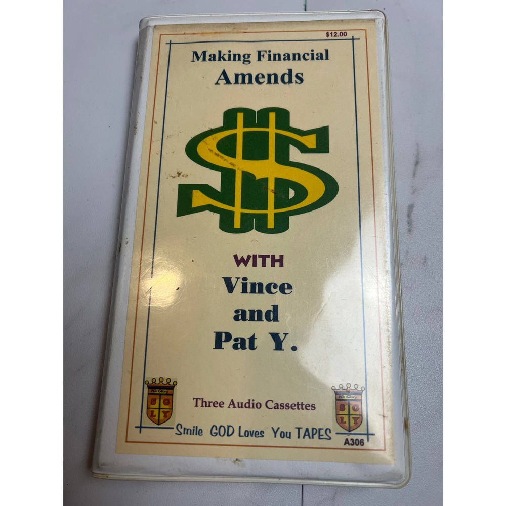 Making Financial Amends Vince and Pat Y 3 Audio Cassette Tape Set SGLY A306 1998